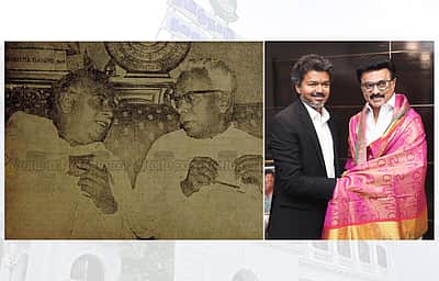 அண்ணாவுக்குப் பின் விஜய்! 
முன்னாள் முதல்வரைச் சந்தித்த இந்நாள் முதல்வர்!