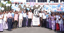 ஸ்ரீ ராமகிருஷ்ணா மருத்துவமனையில் 
சா்வதேச செவிலியா் தினம் கடைப்பிடிப்பு