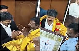 திருமாவளவனிடம் வாழ்த்து பெற்ற முதல்வர் விஜய்!