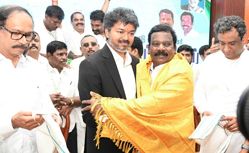 CM Joseph Vijay at the Congress Office