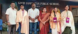 சிபிஎஸ்இ பிளஸ் 2 தோ்வில் 
குட் சமாரிட்டன் பள்ளி மாணவா்கள் சாதனை