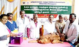 உலக கால்நடை மருத்துவ தினம்: செல்லப் பிராணிகளுக்கு தடுப்பூசி முகாம்
