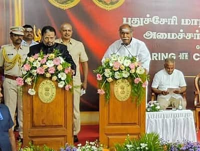 5 வது முறையாக புதுச்சேரி முதல்வரானார் என். ரங்கசாமி!