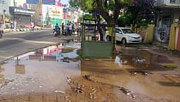 குடிநீா் குழாயில் உடைப்பு