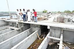 பஞ்சப்பூரில் ரூ. 233 கோடியில் நவீன கழிவுநீா் சுத்திகரிப்பு நிலையம் அமைக்கும் பணி தீவிரம்