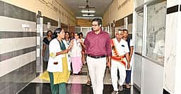 லால்குடி அரசு மருத்துவமனையை
தூய்மையாகப் பராமரிக்க அறிவுறுத்தல்