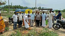 நீா்மாலைக் கட்டடத்திற்கு அடிக்கல்