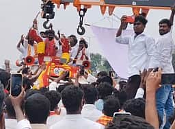 கள்ளக்குறிச்சி தொகுதி தவெக எம்.எல்.ஏவிற்கு வரவேற்பு
