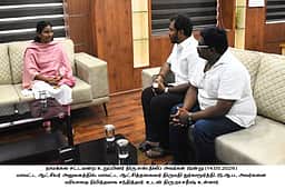 நாமக்கல் பழைய பேருந்து நிலைய விவகாரம்: ஆட்சியரிடம் எம்எல்ஏ சி.எஸ். திலீப் ஆலோசனை