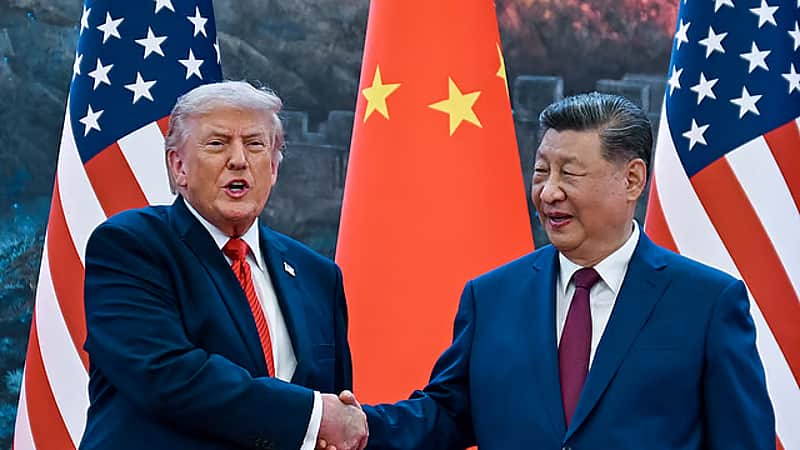 donald trump in china