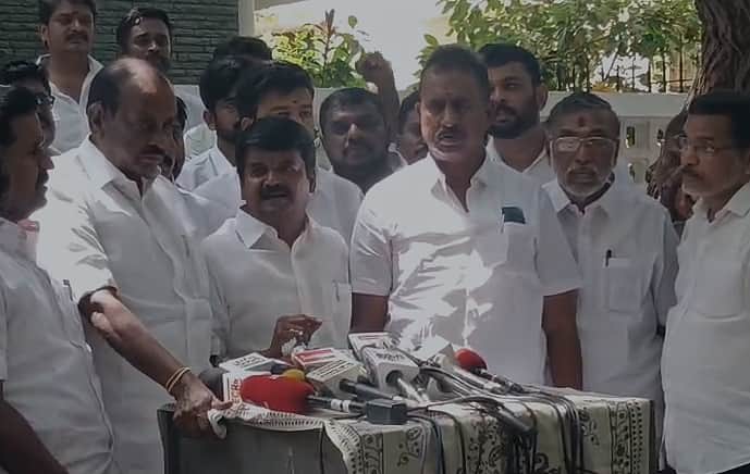 இபிஎஸ் எங்களை நீக்கியது செல்லாது! பொதுக்குழுவைக் கூட்ட வேண்டும்! எஸ்.பி. வேலுமணி