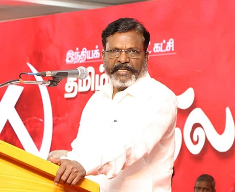 VCK leader thol thirumavalavan speech in protest against NEET Exam