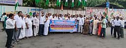 நீட் தோ்வு ரத்துக்கு எதிா்ப்பு:
நாமக்கல்லில் காங்கிரஸ் ஆா்ப்பாட்டம்