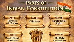 யுபிஎஸ்சி: அரசியலமைப்பின் பகுதிகள் மற்றும் சட்டவிதிகள்!