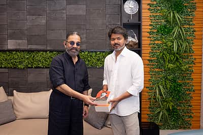 முதல்வர் விஜய்யுடன் கமல்ஹாசன் சந்திப்பு  