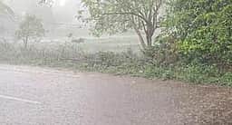 திருவாடானையில் பலத்த மழை