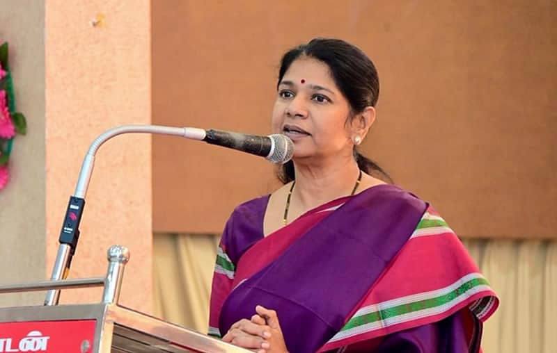 DMK MP Kanimozhi