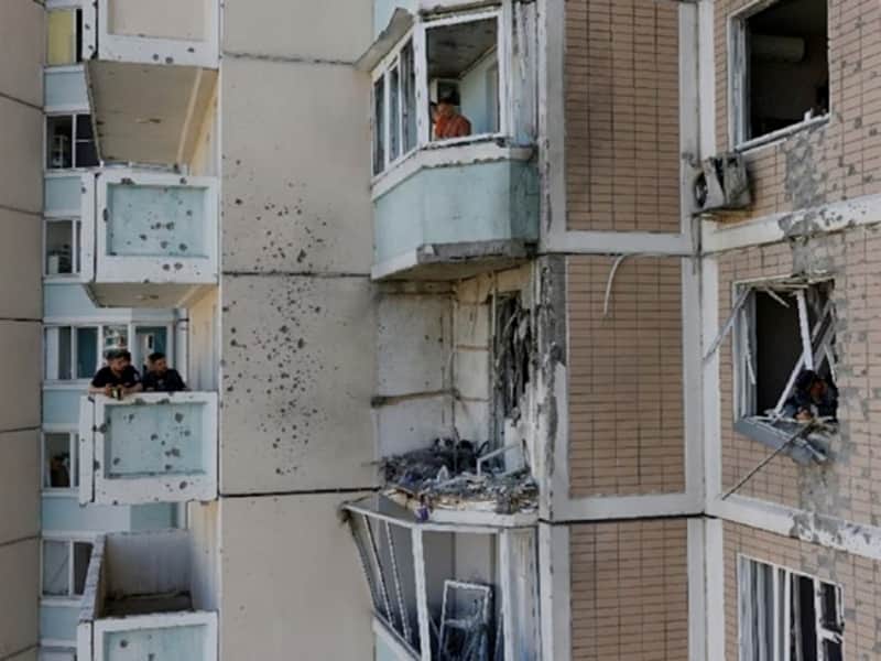 drone strike in Moscow