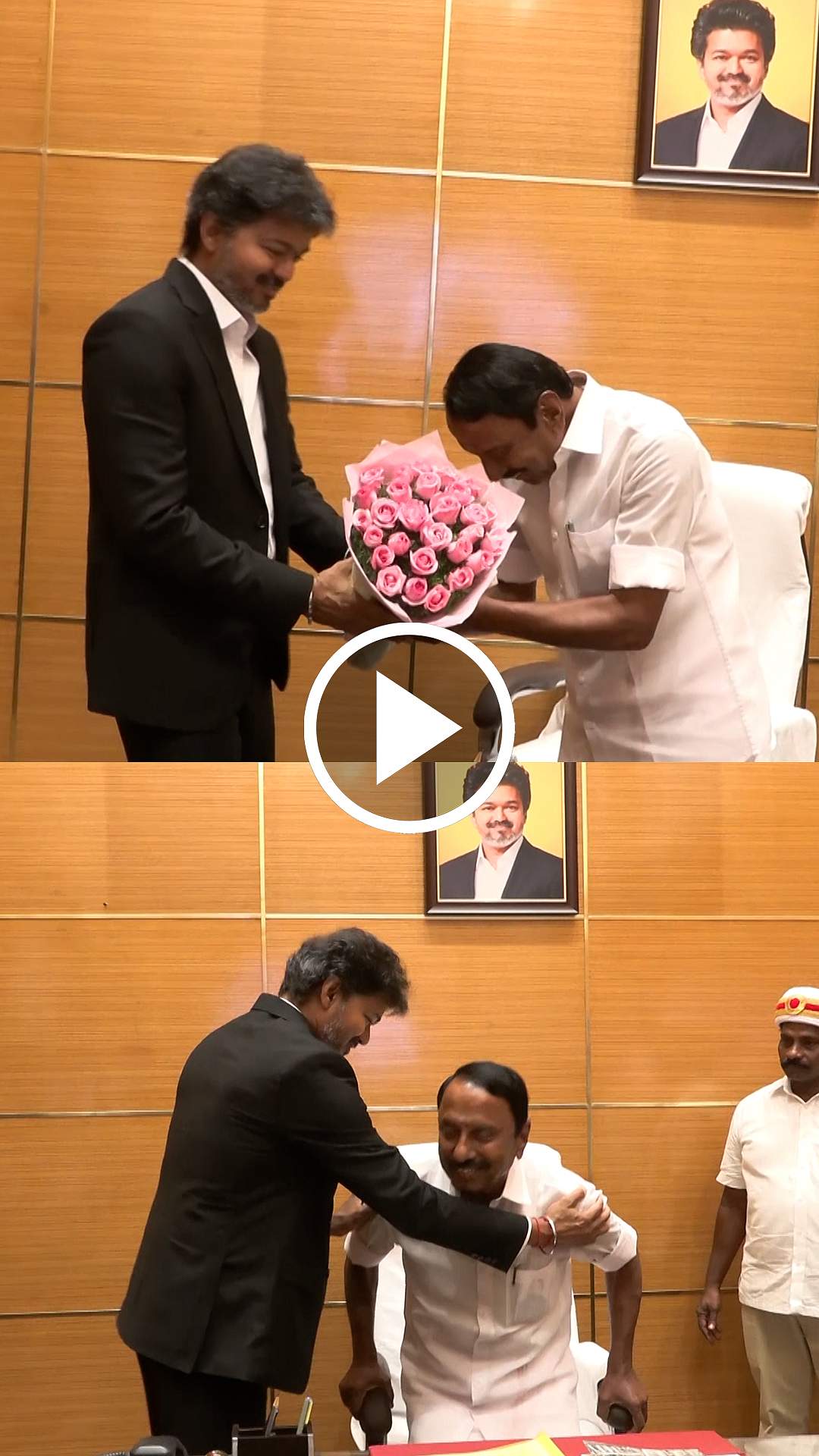 முதல்வர் Vijay  முன்னிலையில் அமைச்சராக பொறுப்பேற்றார் செங்கோட்டையன்! | TVK 
