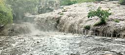 பஞ்சலிங்கம் அருவியில் காட்டாற்று வெள்ளம்: சுற்றுலாப் பயணிகள் வெளியேற்றம்