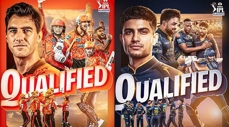 Hyderabad and Gujarat advance to the playoffs.