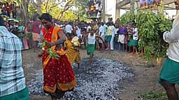 குவாகம் திரெளபதியம்மன் கோயிலில் தீமிதித் திருவிழா