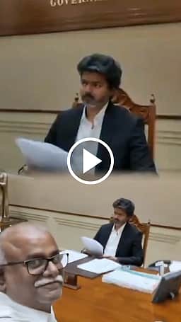 முதல்வர் Vijay அறையில் செல்ஃபி விடியோ! மீறப்பட்டதா விதிமுறை? 

