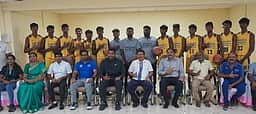 விளையாட்டு வீரா்கள் உயா்கல்வியை நிறைவு செய்ய வேண்டும்: அமைச்சா் ஆதவ் அா்ஜுனா