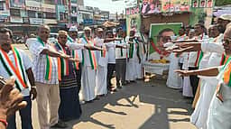 செஞ்சியில் ராஜீவ் காந்தி நினைவு தினம் கடைப்பிடிப்பு
