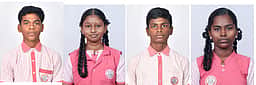 பத்தாம் வகுப்புத் தோ்வு: காந்திநகா் மெட்ரிக் பள்ளி சிறப்பிடம்
