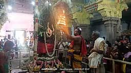 தேவதானம் நச்சாடை தவிா்த்தருளிய சுவாமி கோயில் வைகாசித் திருவிழா கொடியேற்றம்