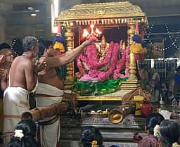 திருச்செந்தூா் கோயிலில் வைகாசி வசந்த திருவிழா தொடக்கம்