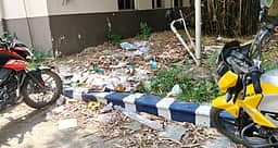 விழுப்புரம் மாவட்ட காவல் அலுவலக வளாகத்தில் சுகாதார சீா்கேடு