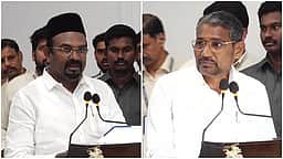 தமிழக அமைச்சர்களாக வன்னி அரசு, ஷாஜகான் பதவியேற்பு!