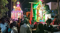 வடக்காலத்தூா் புனித அந்தோணியாா் ஆலய தோ் பவனி