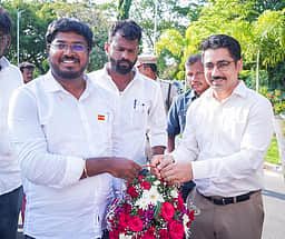 கழிவு நீரை நீா்நிலைகளில் கலந்தால் சாயப்பட்டறைக்கு ‘சீல்’ வைக்கப்படும்: அமைச்சா் வி.கே.ராஜீவ்