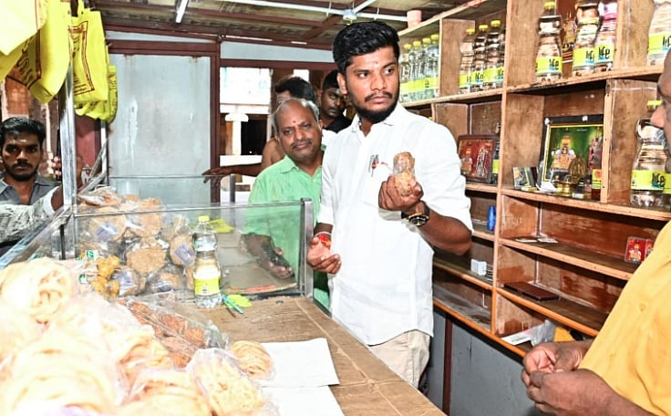 திருக்கோயில் பிரசாத விற்பனை நிலையங்களில் ஆய்வு செய்ய அமைச்சர் உத்தரவு