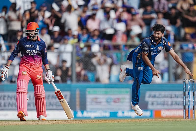 IPL 2026: Rajasthan set 206-run target for Mumbai at Wankhede