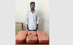 ஒசூரில் கஞ்சா கடத்தியவா் கைது