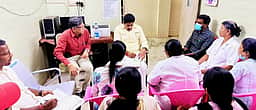 ஆரம்ப சுகாதார நிலையத்தில் எல்.எல்.ஏ. ஆய்வு