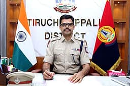 திருச்சி மாவட்ட புதிய எஸ்.பி. பதவியேற்பு