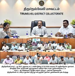 நீா்நிலைகளில் கழிவுகளை கொட்டினால் அபராதம் விதிக்க தயங்கக் கூடாது- ஆட்சியா் இரா.சுகுமாா் உத்தரவு