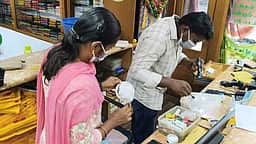 திருச்செங்கோட்டில் ஜவுளிக் கடைகளில் ரூ. 8.60 லட்சம் திருட்டு