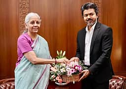 நிர்மலா சீதாராமனுடன் முதல்வர் விஜய் சந்திப்பு!