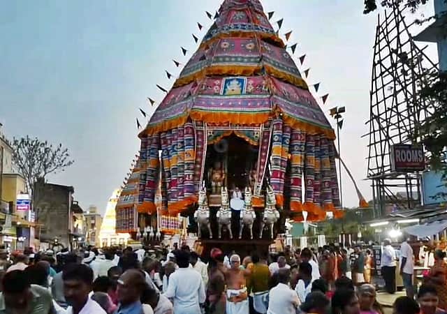 Brahmotsavam Chariot Procession