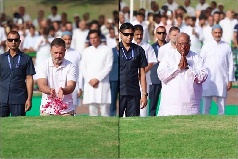 Rahul gandhi, Kharge