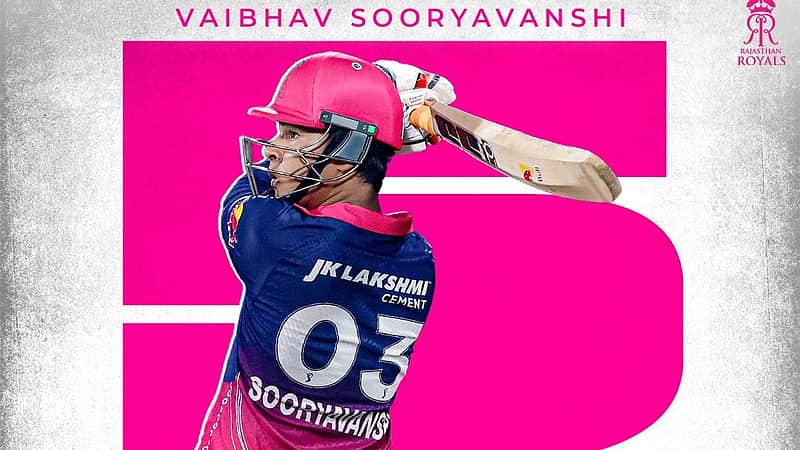 Vaibhav Sooryavanshi.