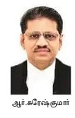 சென்னை உயா்நீதிமன்ற நீதிபதி
ஆா்.சுரேஷ்குமாா் ஓய்வு பெற்றாா்