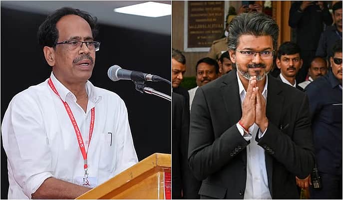 M. Veerapandian — Chief Minister Vijay.
