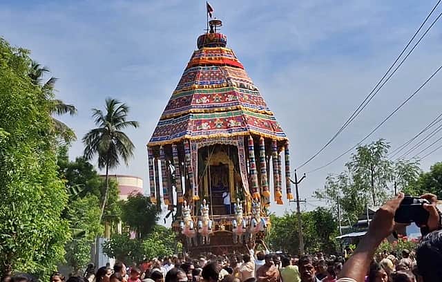 Vaikasi Visakam Chariot Festival